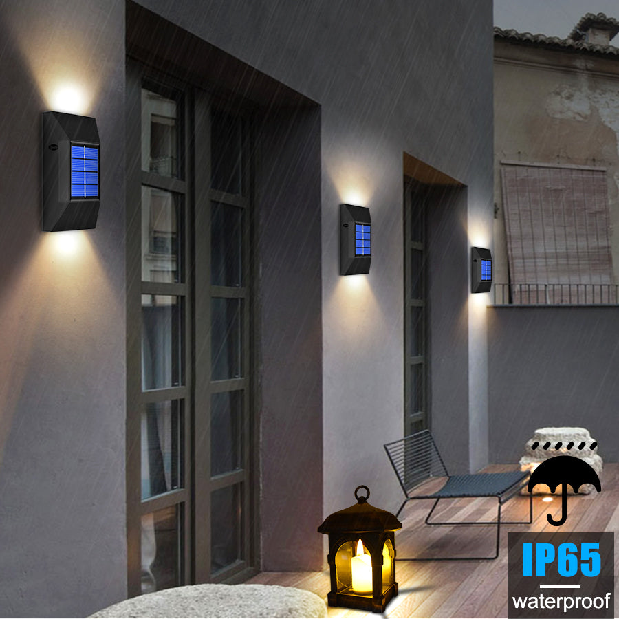 Solar downlights online for fence