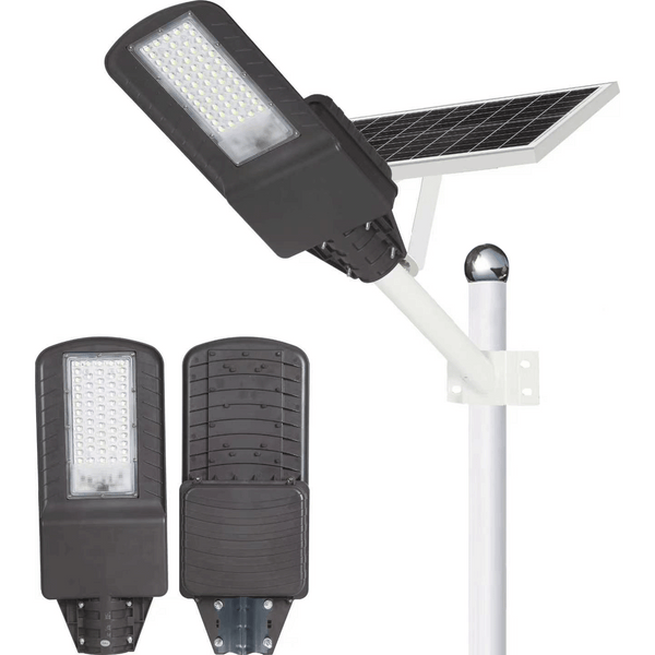200W Powerful Led Solar Street Light Waterproof Remote Control 20000mAH Battery&30 W solar Panel