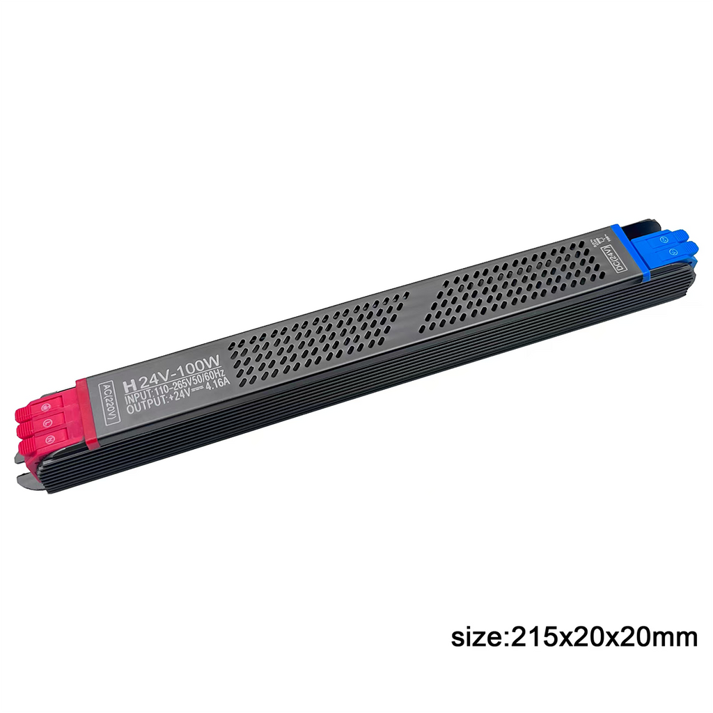 100W Super Thin 24V 4.2A LED Driver IP20 Power Supply For Strip light  50&100% Dimming PVSD-HL-50-24