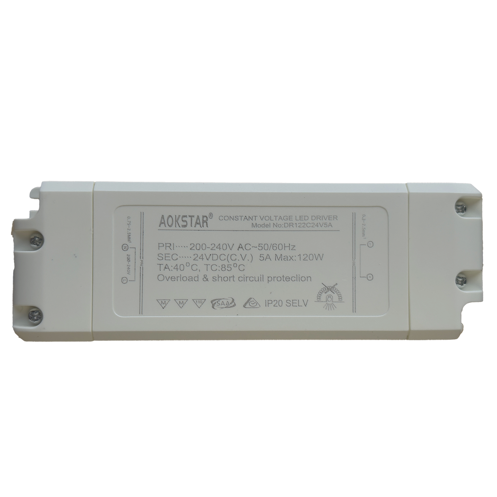 DC 24V LED Driver 120W IP20 (PVDR-1201C)