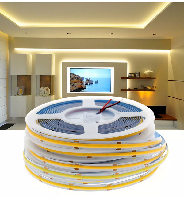 12V 480D COB Strip Light  IP20  Single Color 3000K/4000K/6000K （10m/Roll )