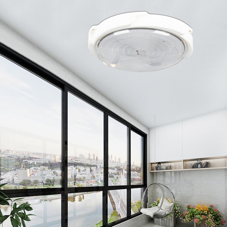 100W Solar Ceiling Light Modern Indoor Surface Mounted Rechargeable Ro ...