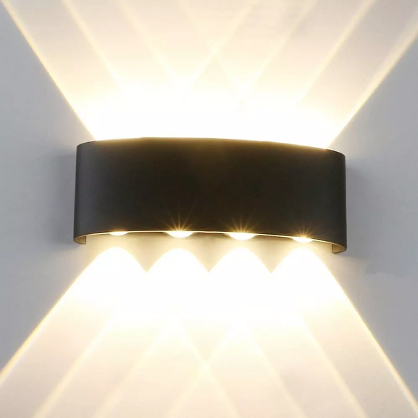 Modern Outdoor/Indoor LED Up Down Wall Pillar Light Tri-color IP65 Light(PVWL-UD28)