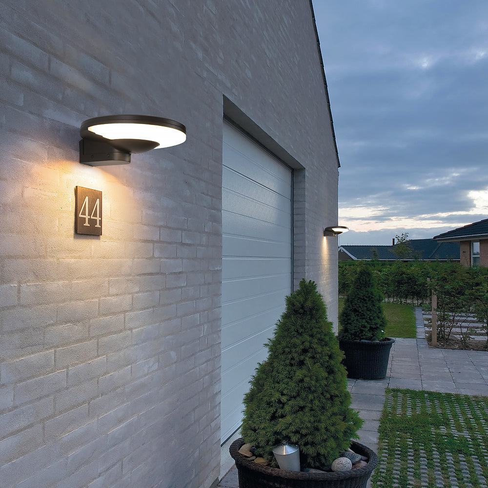 Modern Design Waterproof Garden Lamp Outdoor Solar Wall Light (PRSL-W1008)