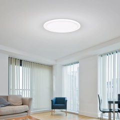 28W Ultra-thin Tri-colour Flush Round Ceiling Slim LED Light  IP54 3CCT & Dimmable(PVCL-2801T)