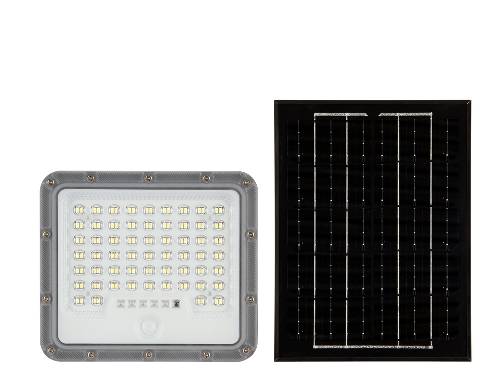 50W Sensor Solar Flood Light IP65 Aluminum Floodlight (PVSL-S1H-50-SEN)