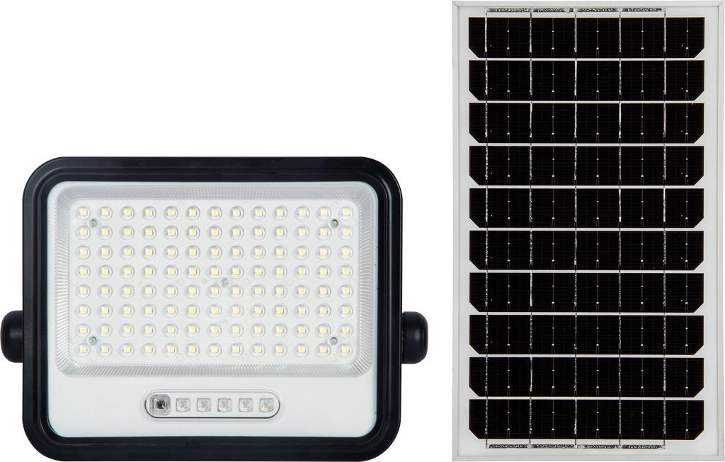 200W Powerful Solar Flood Light 12W Solar  /10000mA Battery