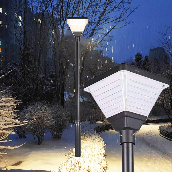Solar Outdoor Garden Courtyard High Mast Light Pole Lamp Cool white/Warm white Optional(PVSL-2002)
