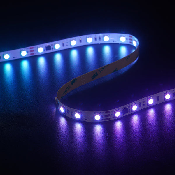 5M  24V 5050 Digital LED RGB Strip Light 60leds/m 10MM With Driver App Wifi &Remote Control