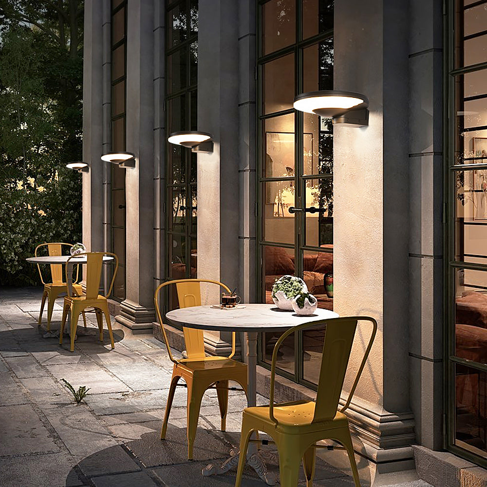 Modern Design Waterproof Garden Lamp Outdoor Solar Wall Light (PRSL-W1008)