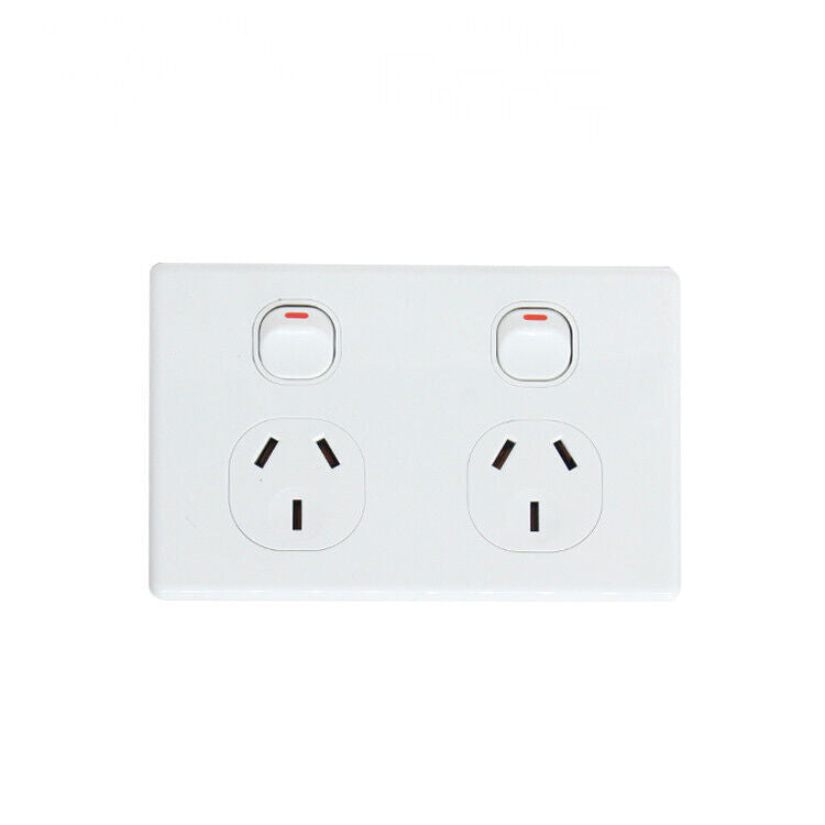 Double Powerpoint GPO 10A 250V