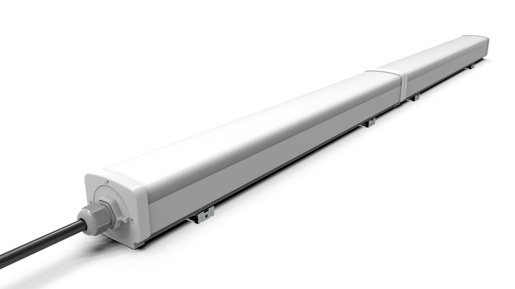 Linkable 60W 1.5M LED Batten Light IP66 6000K Wire In(PVTB-L60CW-LIN)