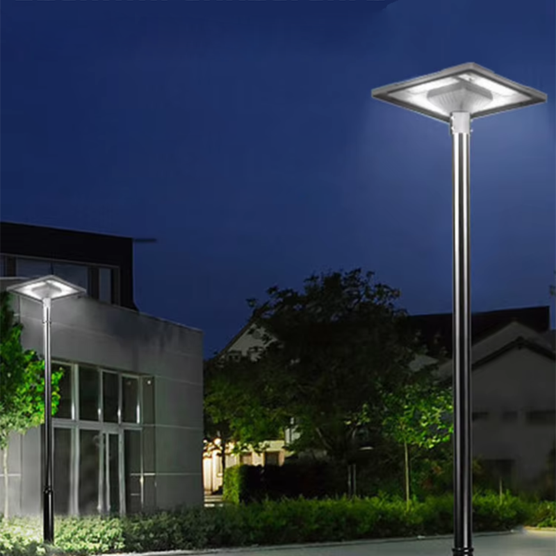 High Lumen Sensor Solar Garden Light Modern  Decorative Landscape Lighting Pole Solar Light Garden Lamp 300W