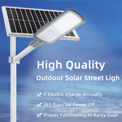 300W Powerful Led Solar Street Light Waterproof Remote Control All In 1 Solar Light