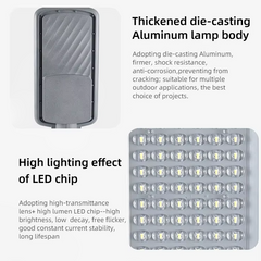 300W Powerful Led Solar Street Light Waterproof Remote Control All In 1 Solar Light