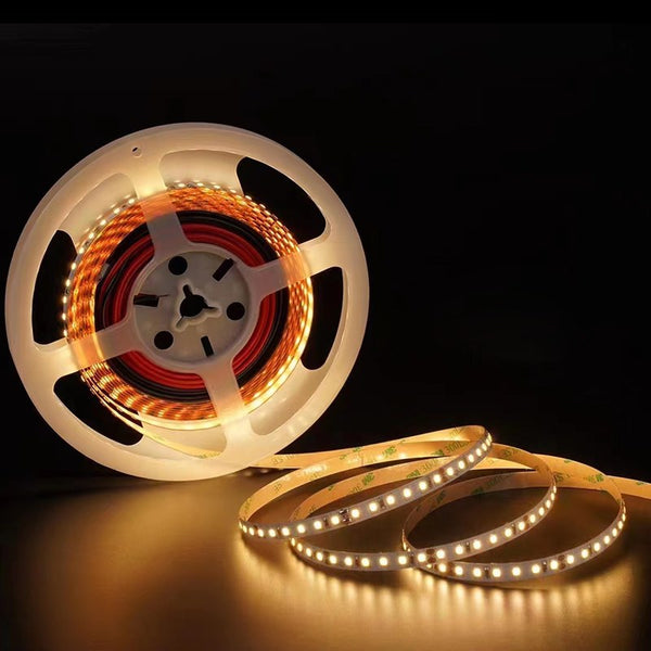 5M 12V LED Strip Light 10W/M & 188 LEDs /M &1250lm/W 3000k Warm White