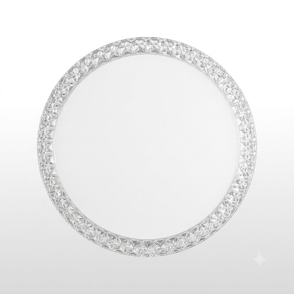24W/36W /48W Tri-Colour LED Crystal Galaxy Effect Oyster Ceiling Light (PVCL-308)