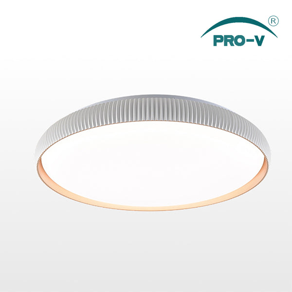 36W Modern Luxury Ceiling Light CCT Changeable In White (PVCL-3611W)