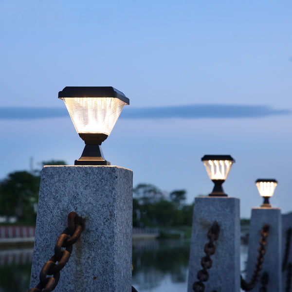 Outdoor Solar Garden Lights Gate Lighting Led Pillar Lamp(PVSL-P0406)