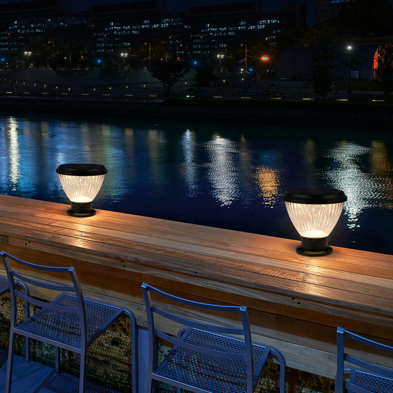 Outdoor Solar Garden Lights Gate Lighting Led Pillar Lamp(PVSL-P4104)