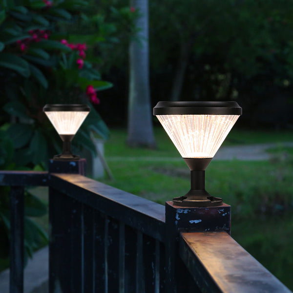 Outdoor Solar Garden Lights Gate Lighting Led Pillar Lamp(PVSL-P0804)