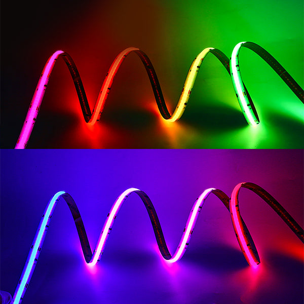 24V RGBW IC 420D COB Digital Magic Strip Light IP20 (1 meter)