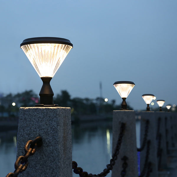 Outdoor Solar Garden Lights Gate Lighting Led Pillar Lamp(PVSL-P5405)