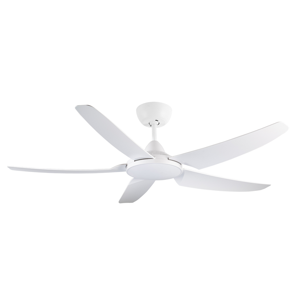 New Model! 56"142CM  Ceiling Fan DC Motor   6 Speed Remote Control - Matte White