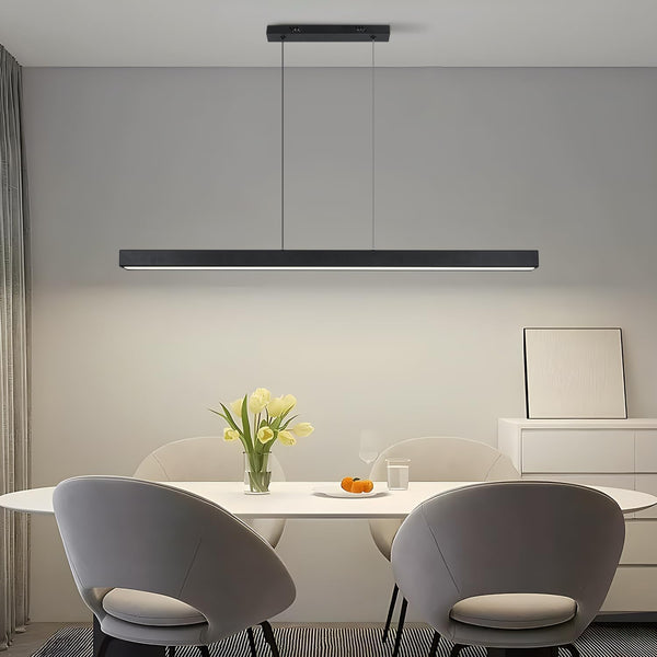 1.5m LED Adjustable Up/Down Pendant Light 3CCT Dimable in Black