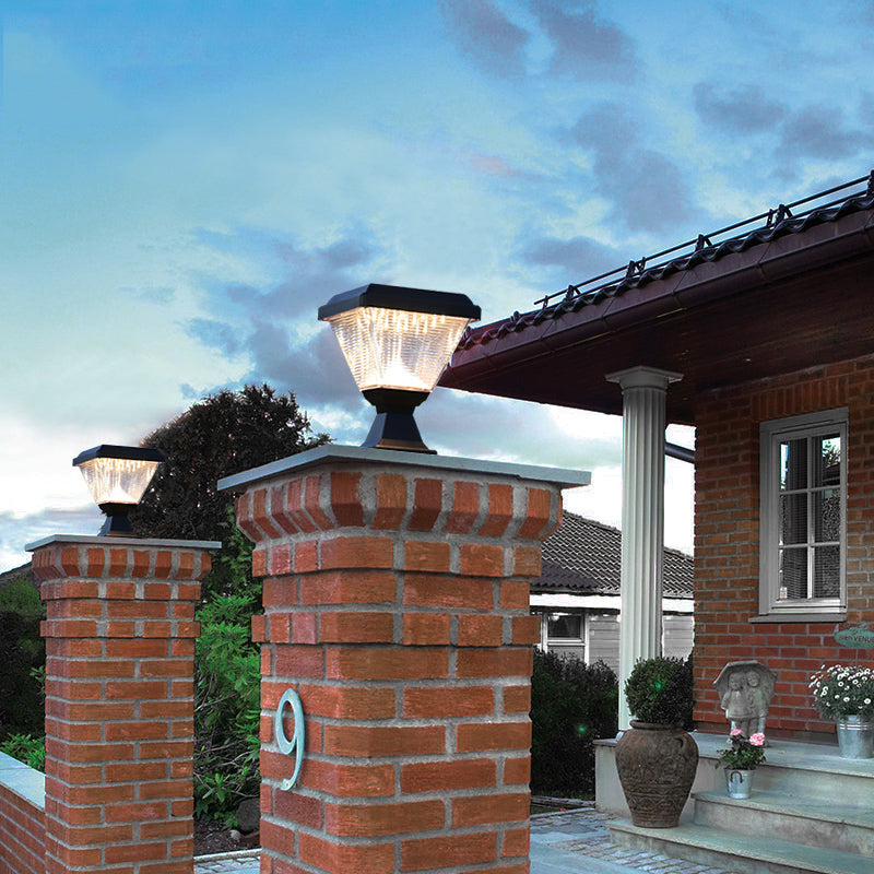 Solar lights deals for brick columns