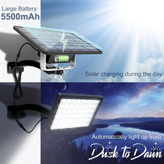 48-LED Solar Wall Light- Cool white(PVSL-B048CW)