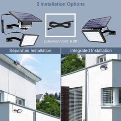 48-LED Solar Wall Light- Cool white(PVSL-B048CW)