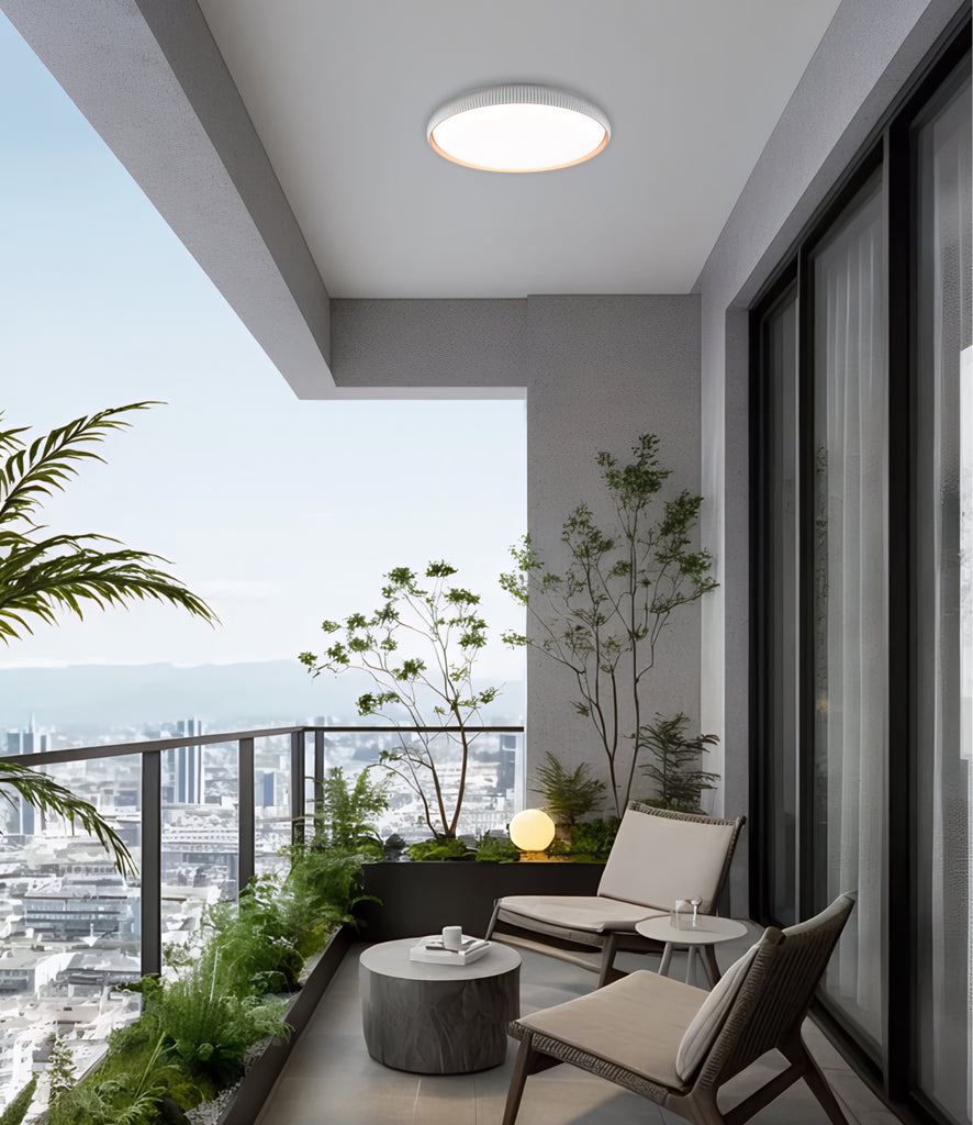 36W Modern Luxury Ceiling Light CCT Changeable In White (PVCL-3611W ...