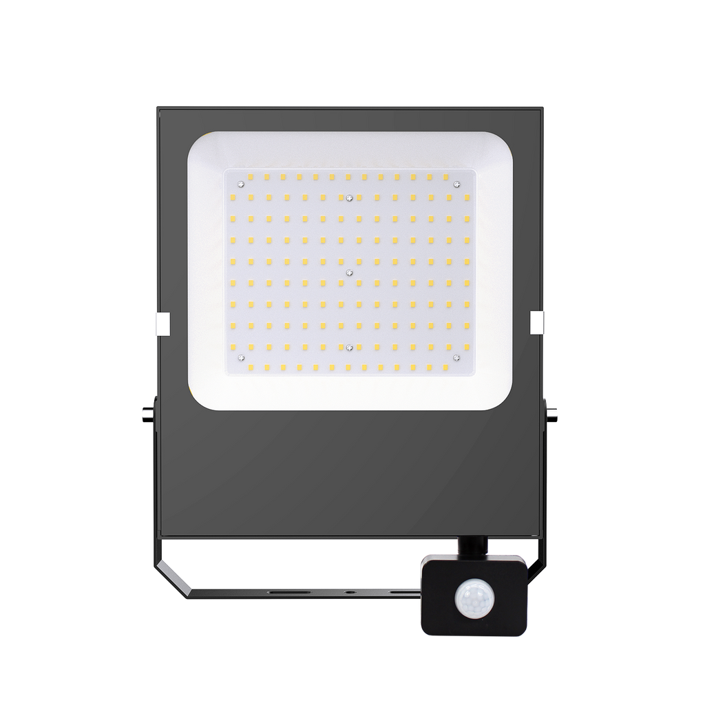 100W PIR Sensor  LED Flood Light IP65 Outdoor Security Floodlight With 1M Cable & Au Plug  (PVFL-GN100-SEN)