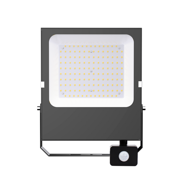 100W PIR Sensor  LED Flood Light IP65 Outdoor Security Floodlight With 1M Cable & Au Plug  (PVFL-GN100-SEN)