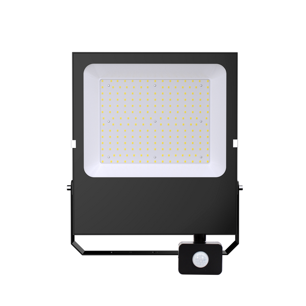 200W PIR Sensor  LED Flood Light IP65 Outdoor Security Floodlight With 1M Cable & Au Plug  (PVFL-GN200-SEN)