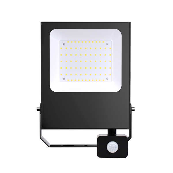 50W PIR Sensor  LED Flood Light IP65 Outdoor Security Floodlight With 1M Cable & Au Plug  (PVFL-GN50-SEN