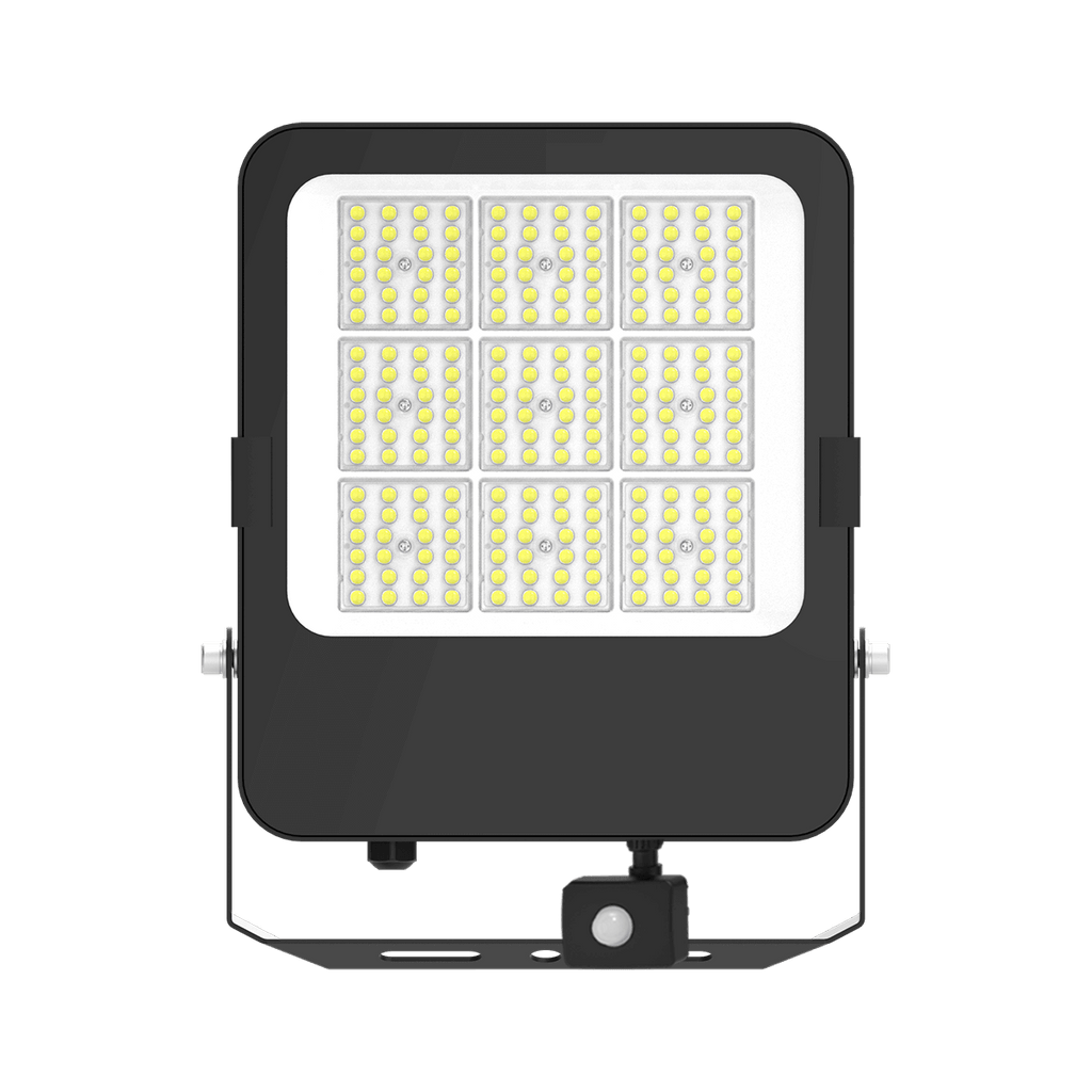 100W PIR Sensor  LED Flood Light IP65 Outdoor Security Floodlight Plug In (PVFL-RD100-SEN)