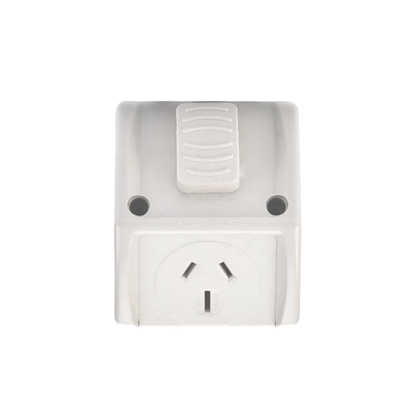 10A 250V Outdoor Weatherproof Single Powerpoints