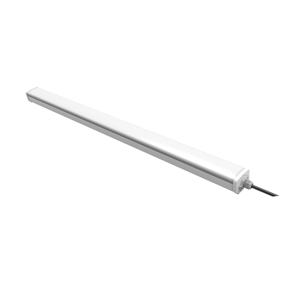 60W 1.5M IP66 Outdoor LED  Batten Light 6000K Cool White Wire In the end (PVTB-L60)