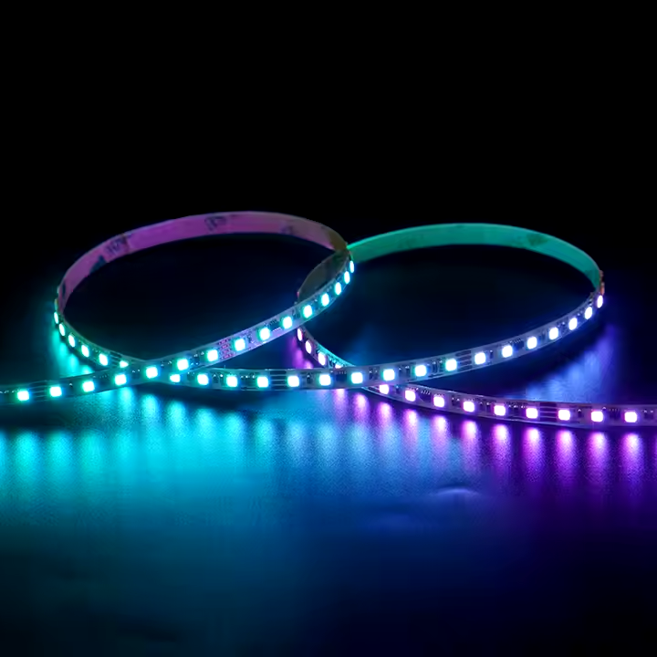 24V RGBW IC 5050 60D Digital Strip Light 10M Kit (10m/Roll+120w driver+controller)