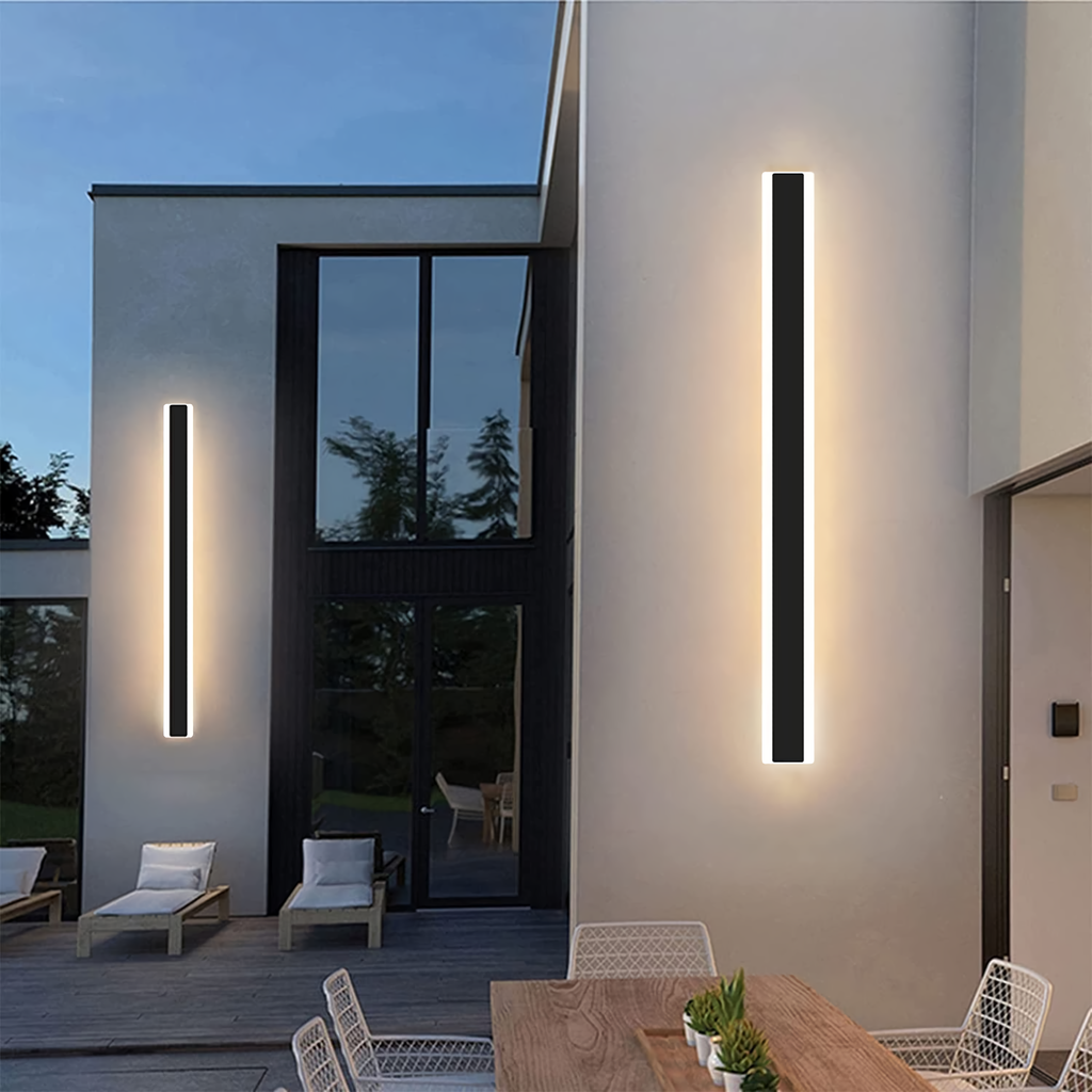 16W 60CM Long Modern LED Outdoor Wall Mount Lighting Fixture Garden Porch Sconce Ceiling Batten