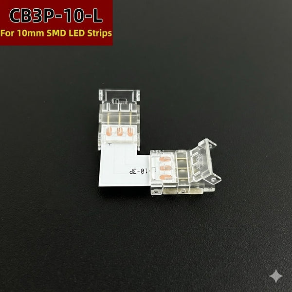 10mm Width 3Pin RGBIC SMD Strip Light " L "Connector (light-light)