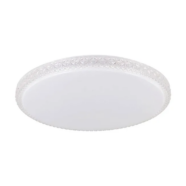 30W Tri-Colour LED Crystal Galaxy Effect Oyster Ceiling Light (PVCL-308)