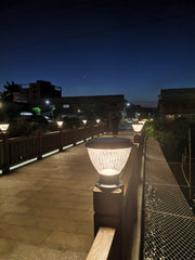 Outdoor Solar Garden Lights Gate Lighting Led Pillar Lamp(PVSL-P4104)