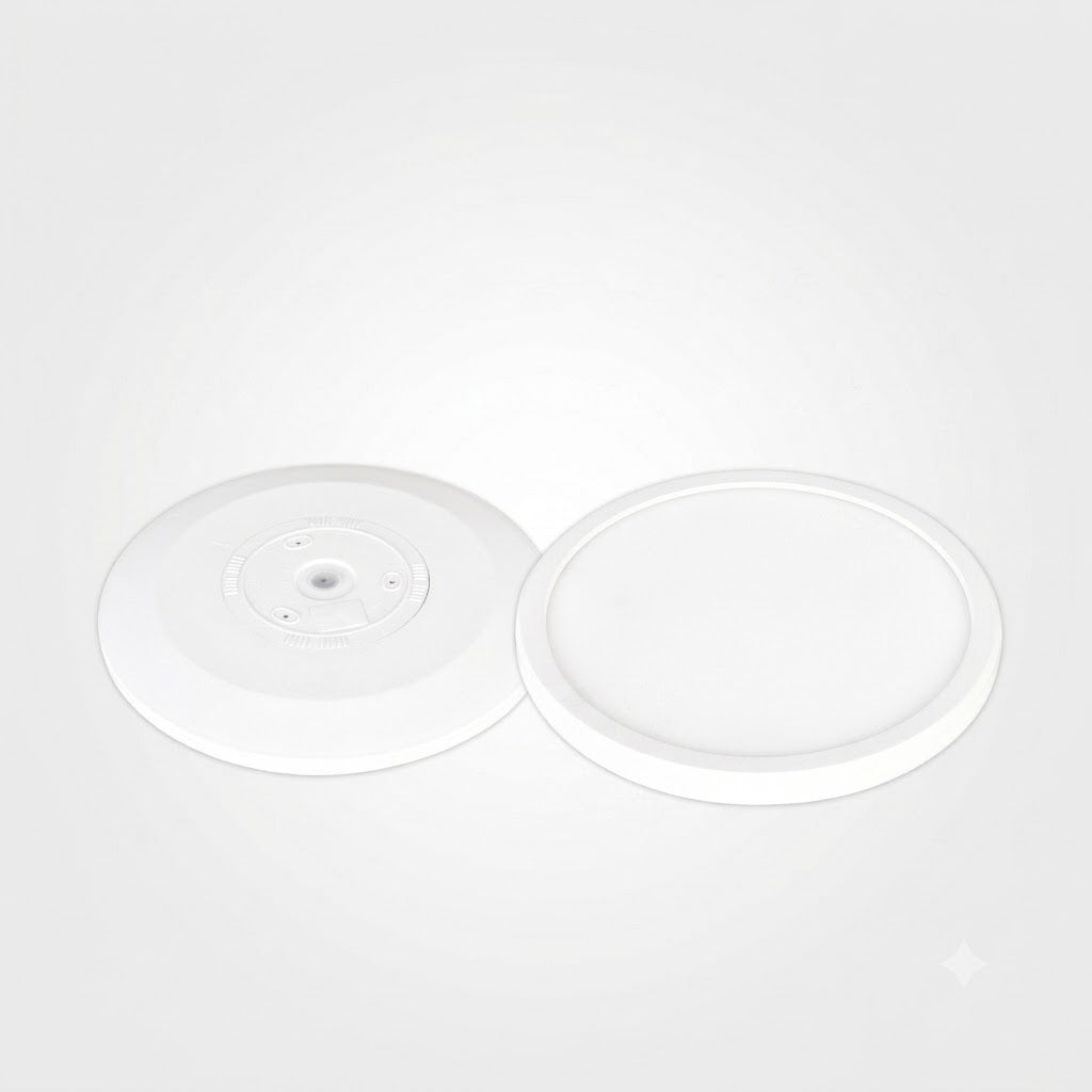 18W/28W /36W Ultra-thin Tri-colour Flush Round Ceiling Light  IP54 &3CCT & Dimmable(1801/2801/3601)