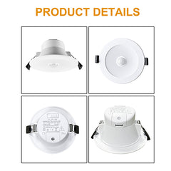 10W LED Downlight 3CCT  PIR Sensor Light (PVDL-102SEN)