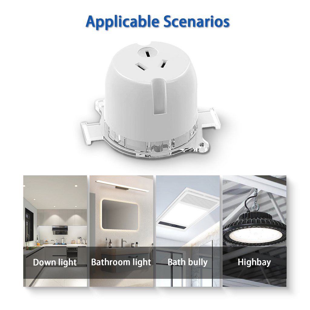 Surface Sockets SAA Plug Base BULK Electrical Outlet Fan PlugBase (PR ...