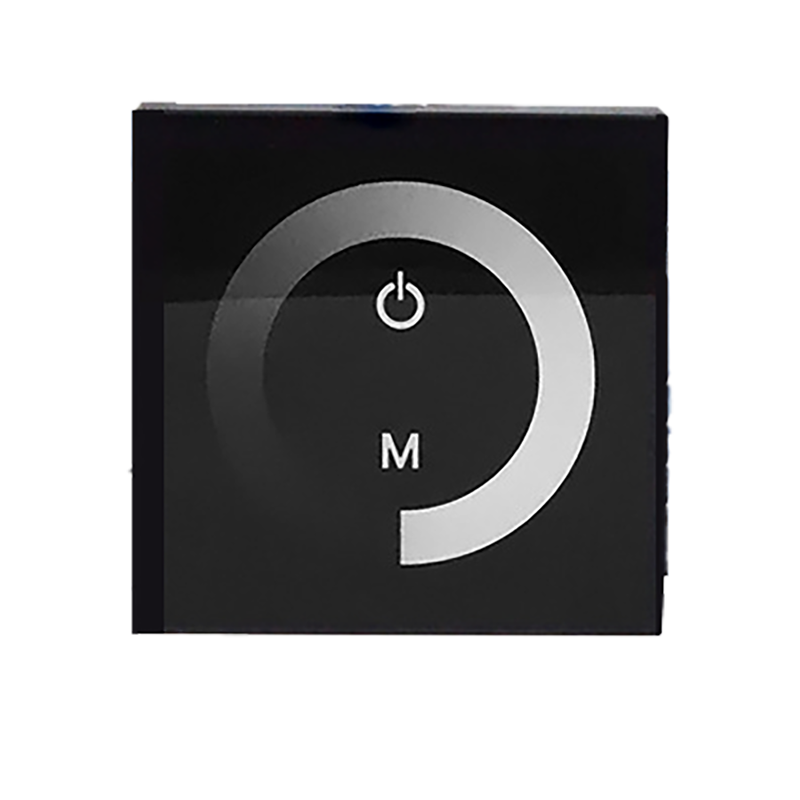Touch Panel Dimmer Controller Wall Mounted Dimming Switch  DC12V- 24V  for Single Color LED Strip Light