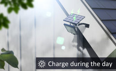 48-LED  Motion Sensor Solar Wall Light-Cool white ((PVSL-B048CW-SEN)